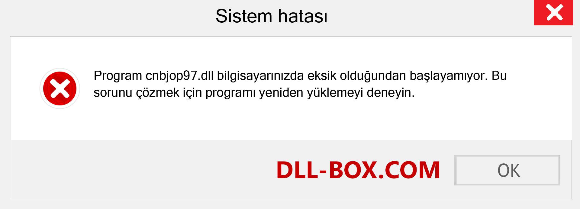 cnbjop97.dll dosyası eksik mi? Windows 7, 8, 10 için İndirin - Windows'ta cnbjop97 dll Eksik Hatasını Düzeltin, fotoğraflar, resimler